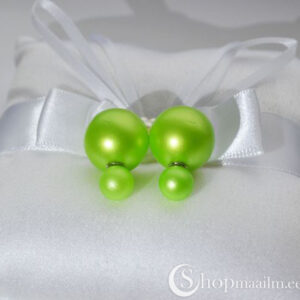 Kahepoolsed kõrvarõngad Classic double stud earrings