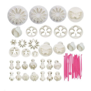 Kondiitrivormid, kaunistusvahendid Cookies/Fondant Cutters 47 pcs