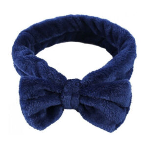 Kosmeetiline peapael Cosmetic band with bow blue