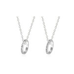 Kaelakee ripatsiga Couple necklace best friends 2