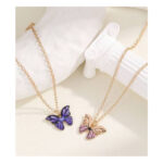 Kaelakee ripatsiga Couple necklace butterflies