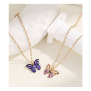 Kaelakee ripatsiga Couple necklace butterflies