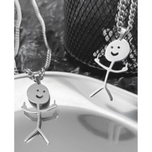 Kaelakee ripatsiga Couple necklace funny