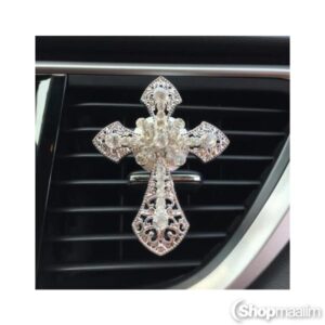 Auto õhuvärskendaja Cross air freshener silver