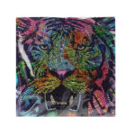 Kristalltikand / mosaiik-pilt Crystal Lion junior 20 cm 2