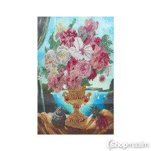 Kristalltikand / mosaiik-pilt Crystal bouquet 5