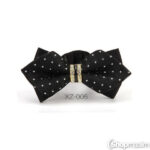 Kikilips Crystal bow tie black
