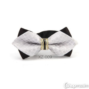 Kikilips Crystal bow tie grey