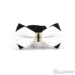 Kikilips Crystal bow tie white