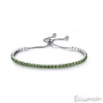 Käevõru Crystal bracelet green