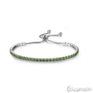 Käevõru Crystal bracelet green