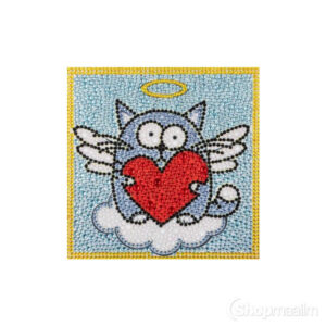 Kristalltikand / mosaiik-pilt Crystal cat angel