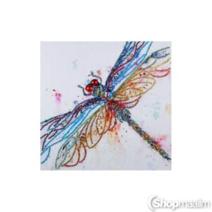 Kristalltikand / mosaiik-pilt Crystal dragonfly