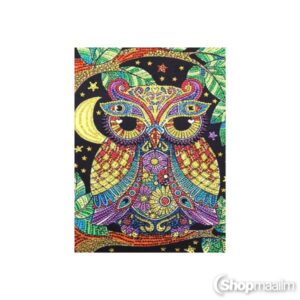 Kristalltikand / mosaiik-pilt Crystal owl 4
