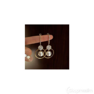 Kõrvarõngad Crystal pearl earrings