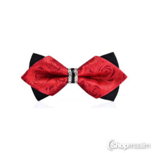 Kikilips Crystal red bow tie 3