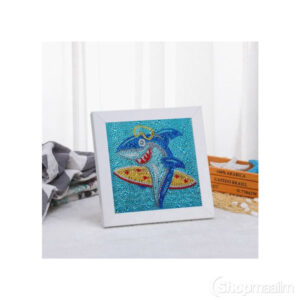 Kristalltikand / mosaiik-pilt Crystal shark