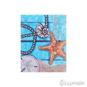 Kristalltikand / mosaiik-pilt Crystal star