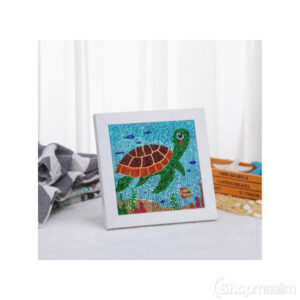 Kristalltikand / mosaiik-pilt Crystal turtle 2