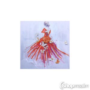 Kristalltikand / mosaiik-pilt Crystal woman 5