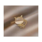 Pross Cute cat brooch