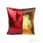 Litritega padjapüür Decorative pillow case red gold