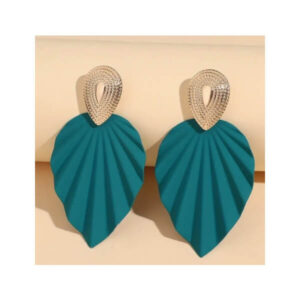 Kõrvarõngad Deep green leaf earrings