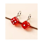 Kõrvarõngad Dice earrings red