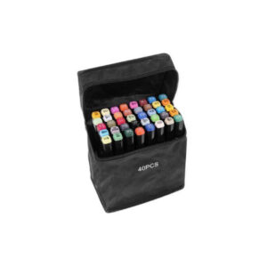 Kahepoolsed markerid Double-sided markers 40 pcs