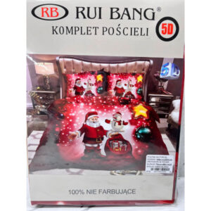 Voodipesukomplekt Duvet Christmas Set 160x200 3 pcs