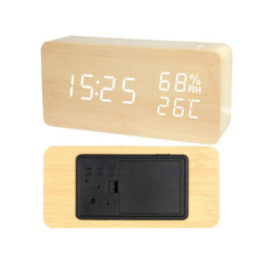 Lauakell Electronic clock thermometer hygrometer 2