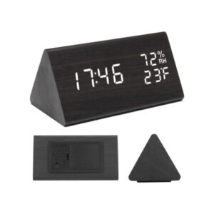 Lauakell Electronic clock thermometer hygrometer