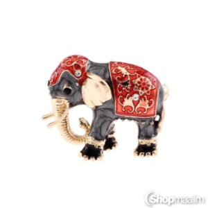Pross Elephant brooch 2