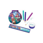 Märkmik, pliiats, joonlaud, pliiatsiteritaja Enchantimals writing set 16 pcs