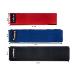Treeningkummide komplekt kangast Fitness bands 3 pcs