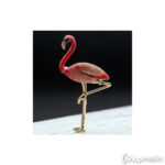 Pross Flamingo brooch