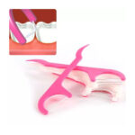 Hambaniit hoidikuga Flossing Toothpicks