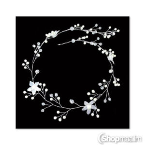 Juukseklamber Flower branch 2