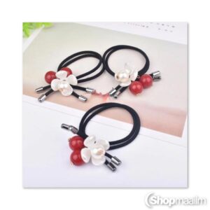 Juuksekumm Flower scrunchy 4