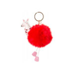 Võtmehoidja Fluffy keychain red