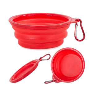 Kokkupandav kauss loomadele Folding silicone bowl 0.4 l