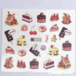 Küünte kleebised Food nail sticker