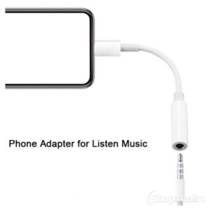 Adapter Lightning - 3.5 mm Jack to 3.5mm Jack Adapter For iPhone