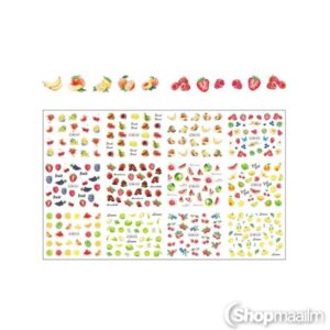 Küünte kleebised Fruits nail sticker 3