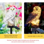 Päikesevalgusti Garden solar lamp - owl