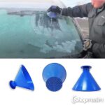 Kolm-ühes jääkaabits Glass scraper