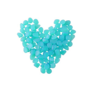Pimedas helendavad kivikesed Glowing stones - blue