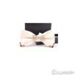 Kikilips Gold bow tie 3