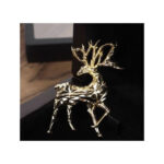 Pross Golden deer brooch
