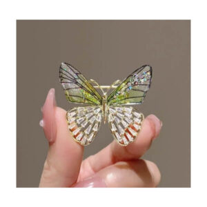Pross Green butterfly brooch 2